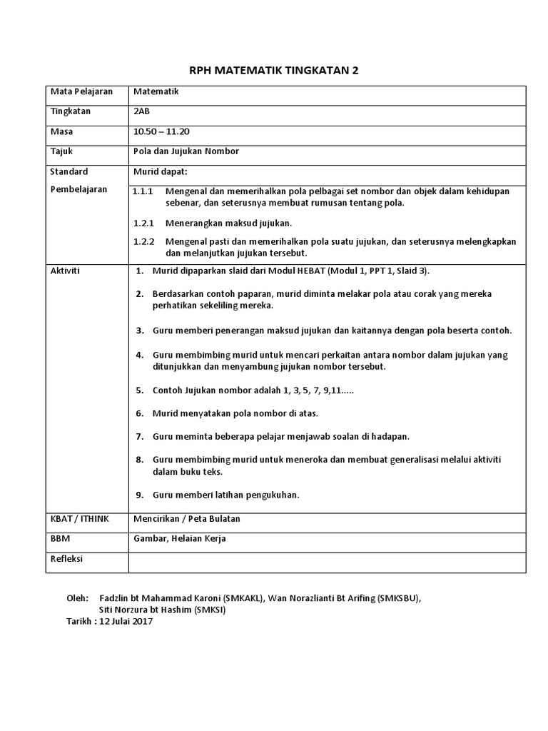 Pola Dan Jujukan 1 1 1 2 Pdf