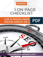 1-Check List para SEO de Franck Scipion