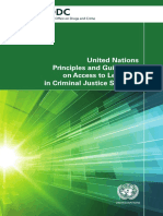 UN Principles and Guidelines On Access To Legal Aid