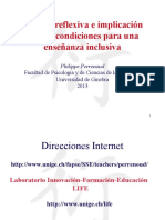 Postura Reflexiva, Implicacion Critica e Inclusion