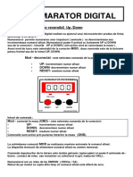 Numarator Digital: AD-087C - Numarator Reversibil Up /down