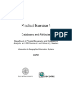 Practical Exercise 4: Databases and Attributes