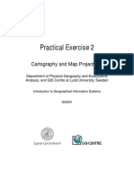 Practical Exercise 2: Cartography and Map Projections