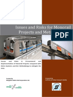 Report On Metro Vs Monorail