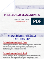 Materi Pengantar Manajemen s1 2013 PDF