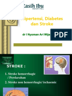Hipertension, Diabetes and Stroke Rev DR Ari