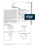 LM340/LM78XX Series 3-Terminal Positive Regulators: General Description Features