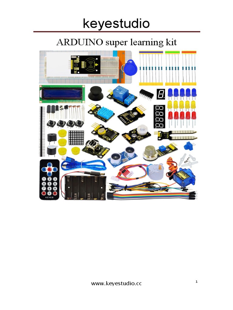 ARDUINO Super Learning Kit PDF | PDF