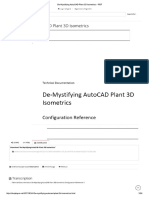 De-Mystifying AutoCAD Plant 3D Isometrics - PDF 1