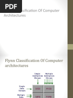 Flynn's Classification of Computer Architectures