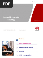 Huawei Parameter Strategy: Security Level