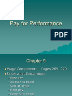 Pay For Performance