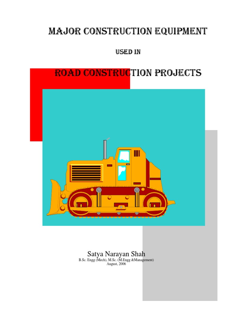 Major Equipment for Road Construction | PDF | Road Surface | Asphalt