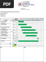 Fuel Line Gantt Chart 8