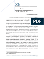 Tecnicas Do Observador Visao e Modernidade