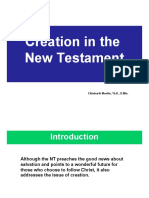 10 Creation in the New Testament - Ekkehardt Mueller