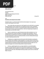 Contoh Surat Rasmi Rayuan Penangguhan Bayaran Yuran Semester Pdf