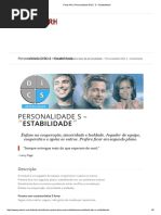 Personalidade DISC_ S – Estabilidade