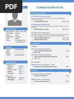 2 Contoh CV (Curriculum Vitae) Yang Baik, Menarik Dan Benar File Word