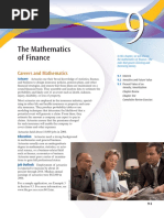 The Mathematics of Finance