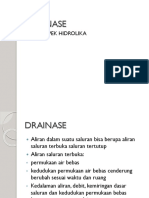 DRAINASE Aspek Hidrolika