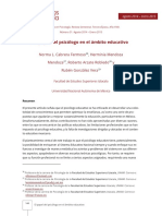 El Papel Del Psicólogo en El Ámbito Educativo PDF