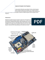 Komponen Komputer Dan Fungsinya PDF