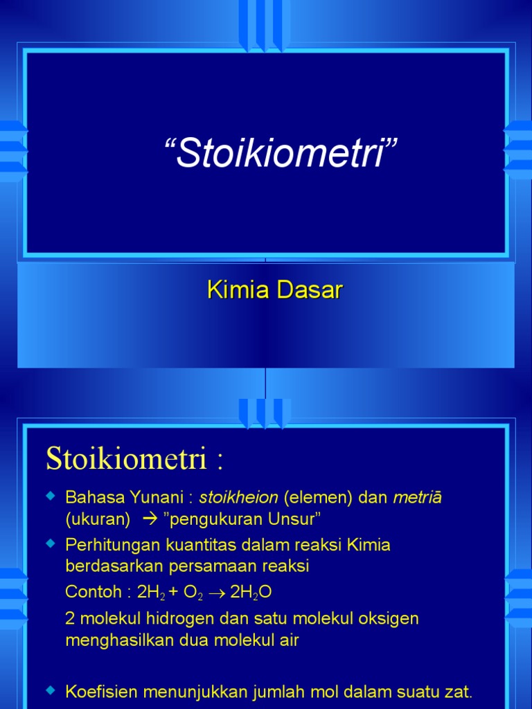 5 Stoikiometri ppt