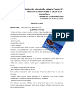 Actividad de La Solidaridad PDF