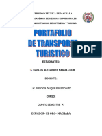 Portafolio de Transporte