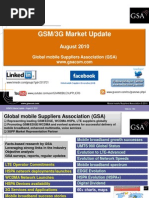 Download Market Update GSMEDGE 3GWCDMA-HSPA HSPA LTE spectrum refarming digital dividend HD voice August 2010 by Global mobile Suppliers Association GSA SN35721050 doc pdf