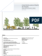 Lineamientos para el diseño de parques y componentes recreativos