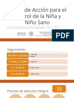 Líneas de Acción para El Control de La Niña y Niño Sano