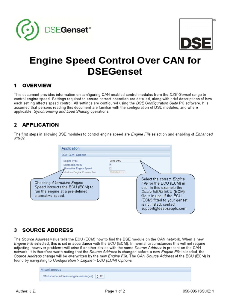 056096 Engine Speed Control PDF Electrical Engineering Areas Of