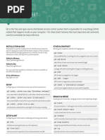 Git Cheat Sheet Education PDF