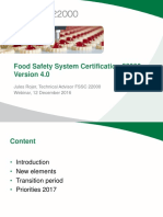 FSSC 22000 Version 4 - Summary