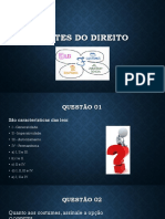 Fontes Do Direito - Questões