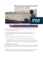 8 Cărți de Dezvoltare Personală Pe Care Ar Trebui Să Le Citești