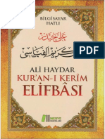 Ali Haydar - Kur-An-ı Kerîm ElifBâsı (Bilgisayar Hatlı)