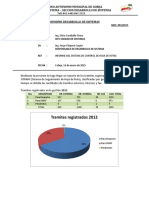 Informe Sistema de Tramites