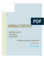 Review 4. Inferensi Statistika 06.09.12