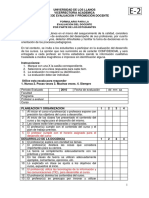 E-2 Evaluacion Docente Por Estudiantes PDF