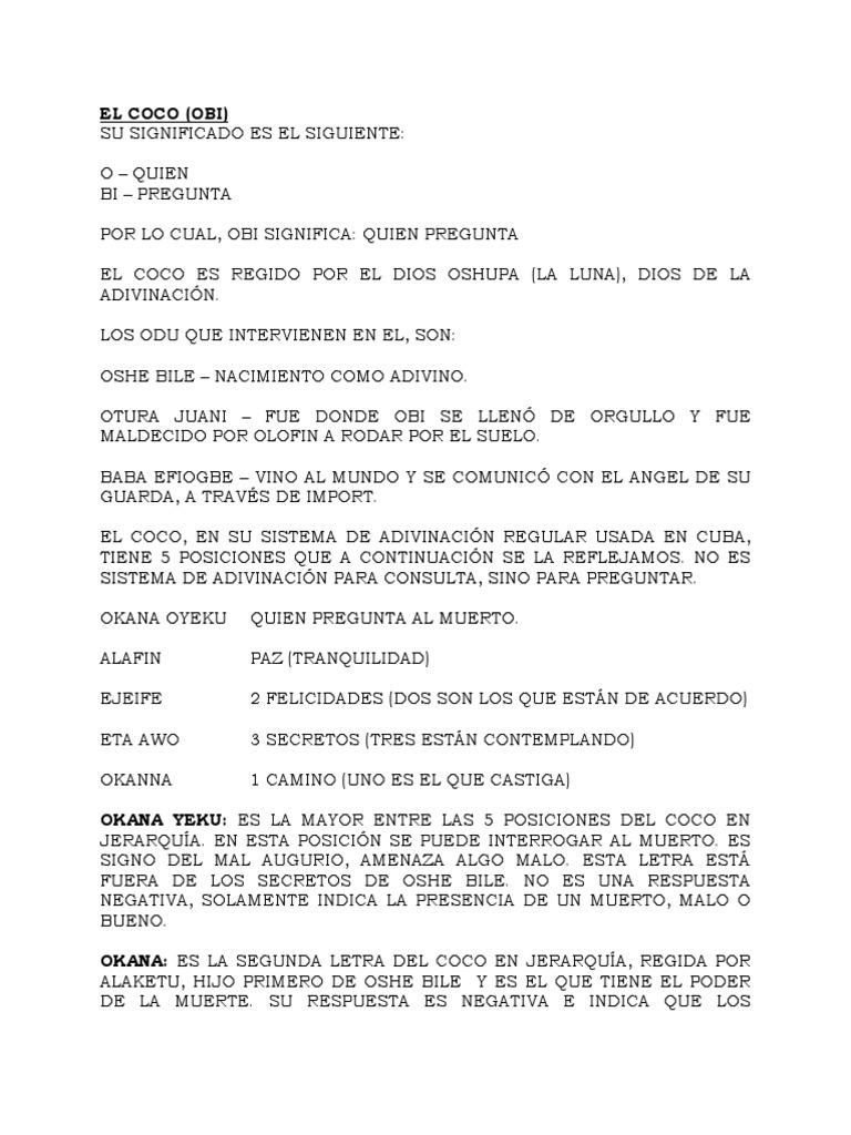 El Coco | PDF