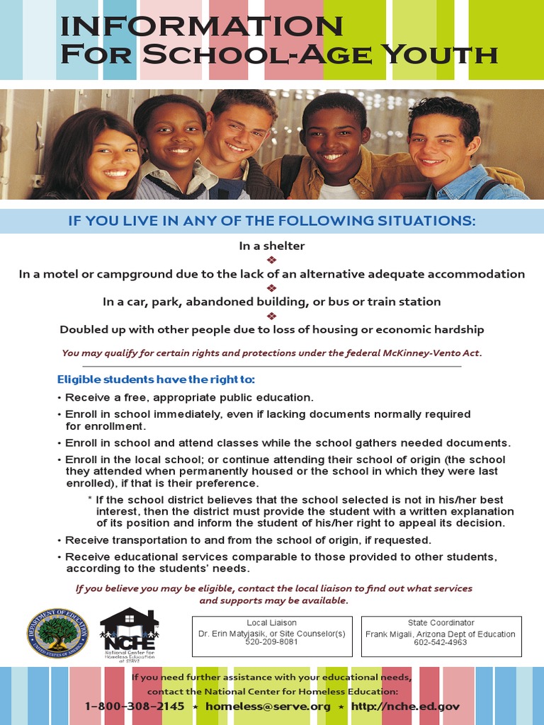 McKinney-Vento Act Rights for Students | PDF