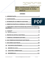 Aula 00 - Princípios Constitucionais Relativos Aos Direitos Políticos e Organização Da Justiça Eleitoral PDF