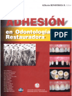 Adhesión en Odontología Restauradora