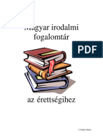 Irodalmi Fogalomtar Erettsegizoknek DL PDF