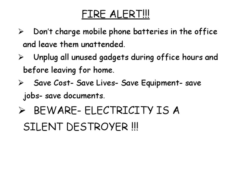 Fire Alert | PDF