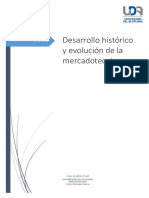 Desarrollo Histc3b3rico y Evolucic3b3n de La Mercadotecnia PDF