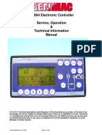 Technical Manual for TE 804 Electronic Controller